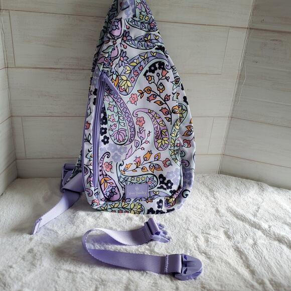 Vera Bradley Lighten Up Essential Sling Backpack in Maddalena Paisley Soft main image 7